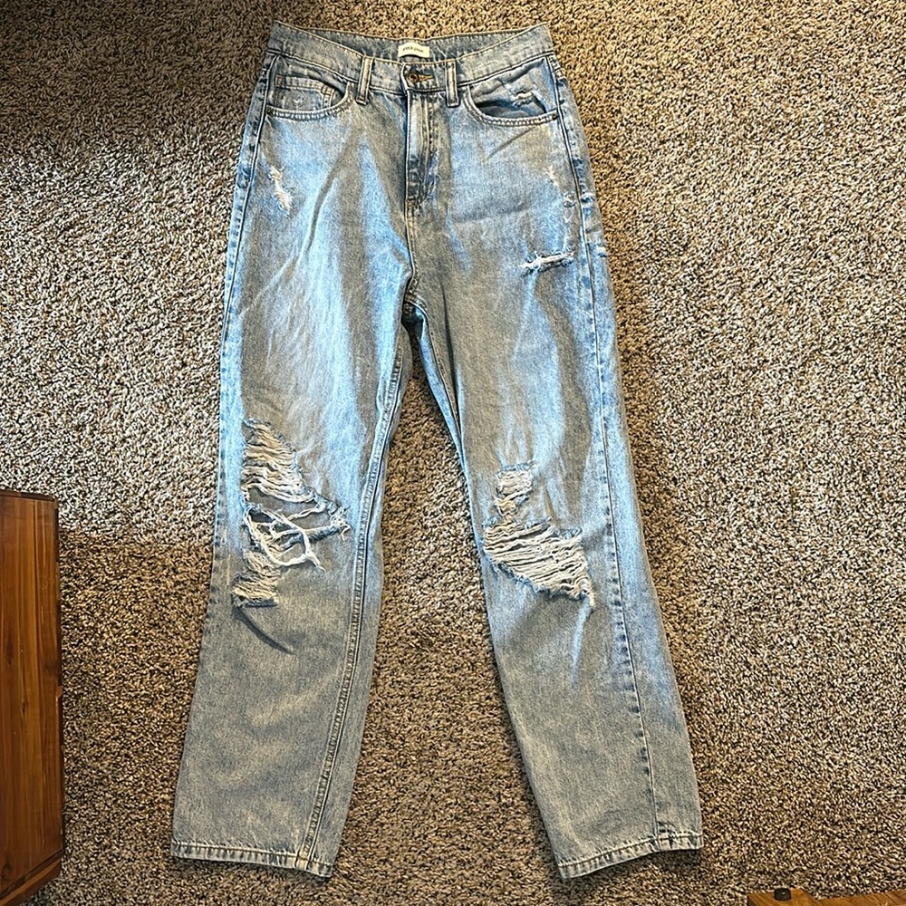 Sneak Peek Ripped Denim Jeans